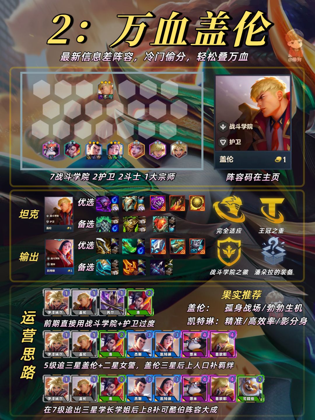 9月6日最新10套阵容,上分玩这些就对了 4