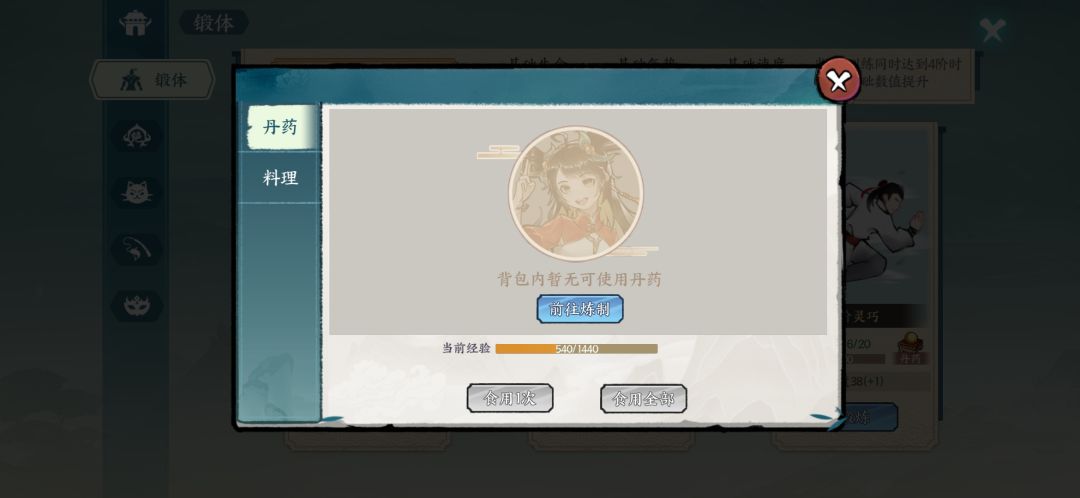 锻体丹用不了 2