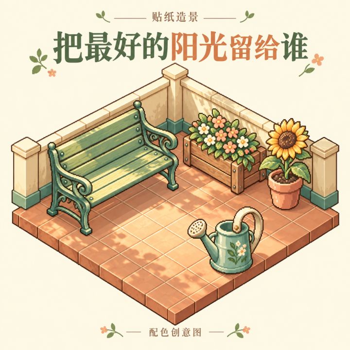 最好的阳光,给花还是给我截图