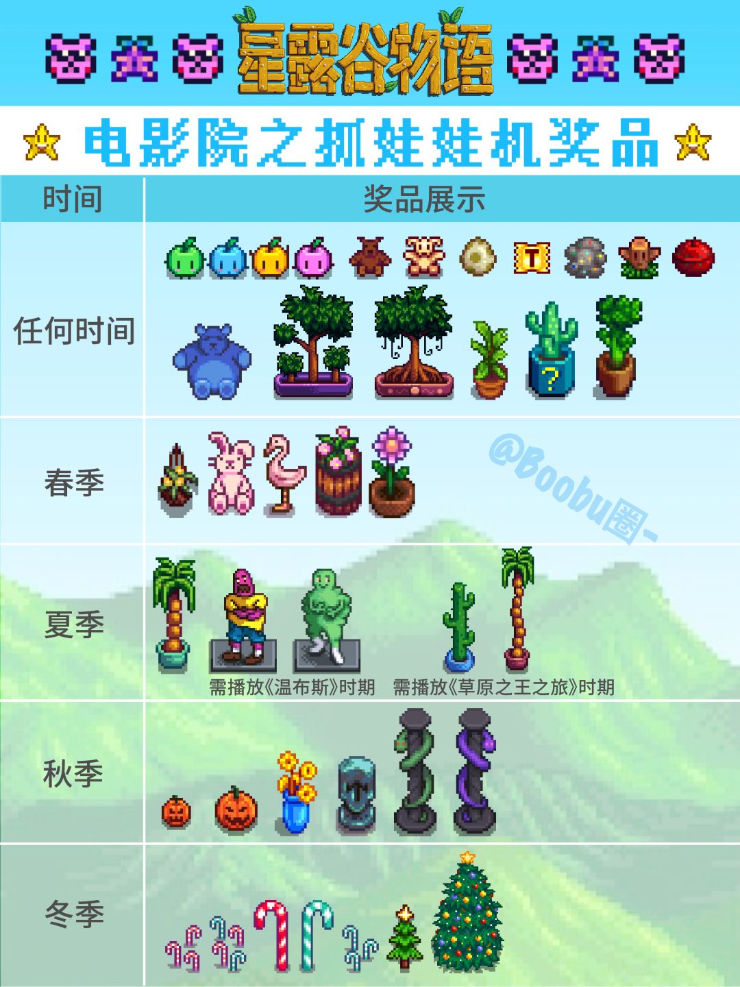 🌟星露谷🎬超实用的电影院观影指南攻略 3