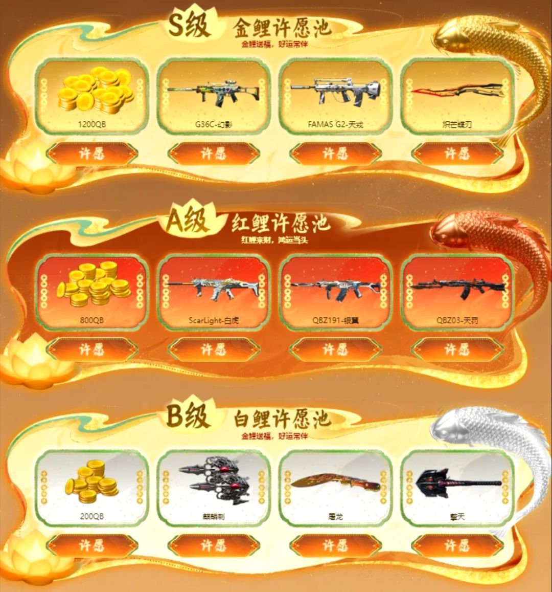 CF618锦鲤夜， 登录即领限定道具！ 4