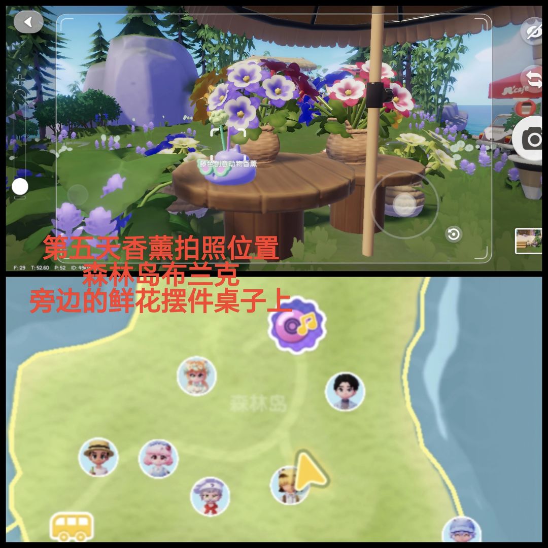 第八天香薰拍照及家具位置及今日兑换码 8