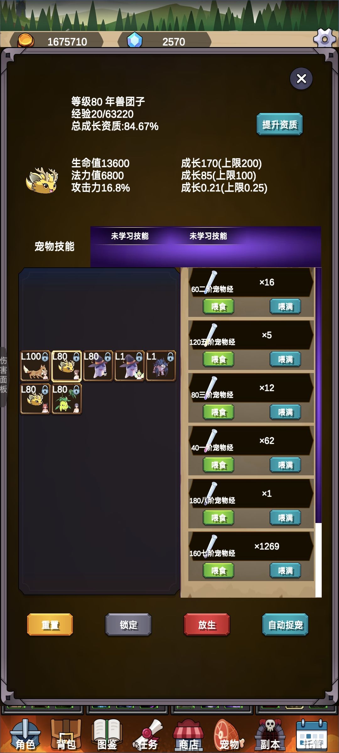 100-200级,共鸣法师精华搭配v1.0.48 3