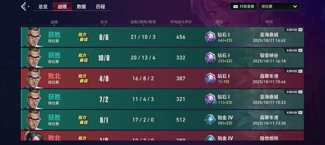 上钻石打了3场局局被人打崩翻盘,这能玩? 1