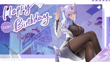 👑11月7日，埃尔芙生日快乐！