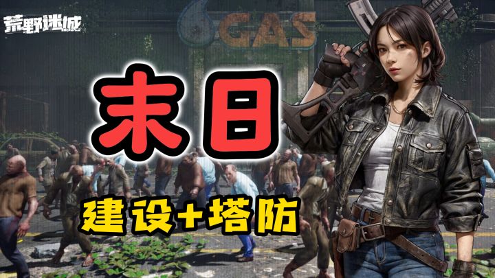 城建+塔防？末日题材的SLG游戏，来荒野迷城拯救JK吧截图