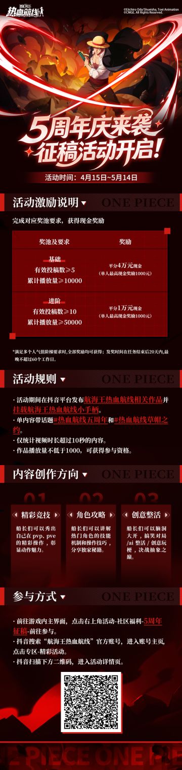 五周年征稿开启，你的高光时刻值得被看见
