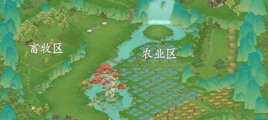 【游戏布局】桃源小院布局 2
