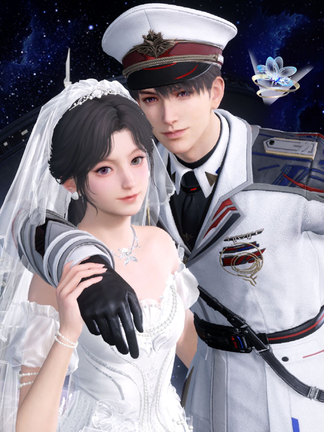 军装和婚纱 2