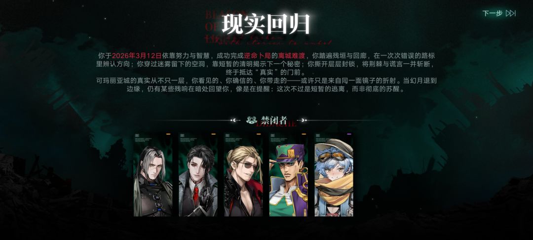 全男禁闭者杀穿新梦魇最高难度截图