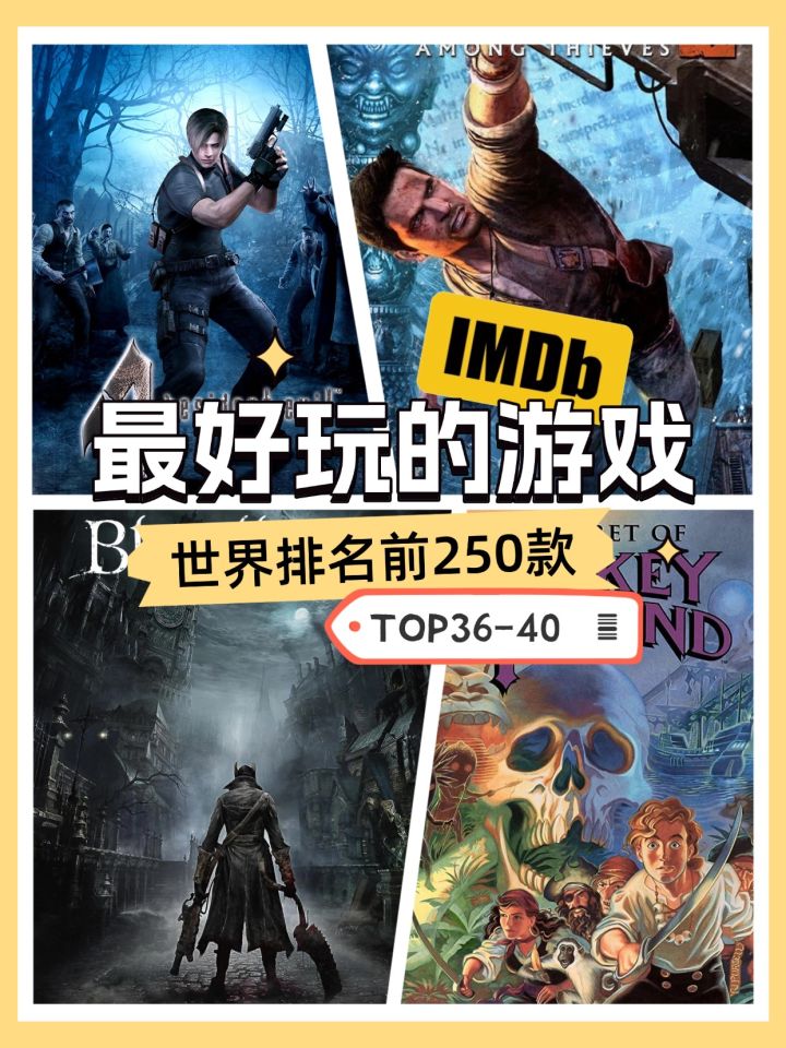 🎮 IMDB全球TOP250游戏盘点(36-40)| 每一款都是神作!截图
