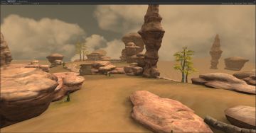 游戏实景截图优化对比图