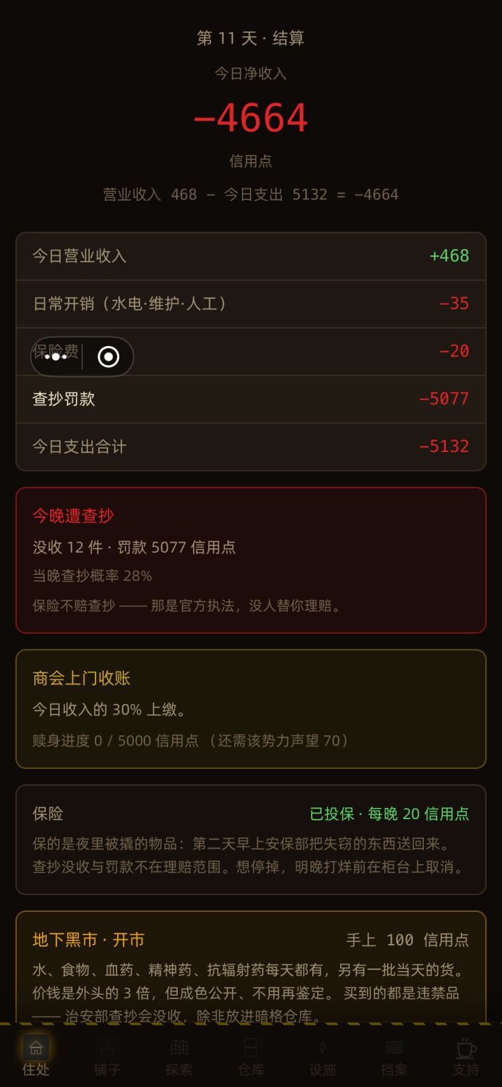一共只有四个违禁品，还都藏好了，但是第一次查抄就罚了5000多，这个的算法逻辑是什么，是罚违禁品还是仓库物资多了也会罚，能不能讲一下这个查抄是怎么扣钱[表情_豹哭]一下子倒欠4000多，感觉直接玩不了了截图