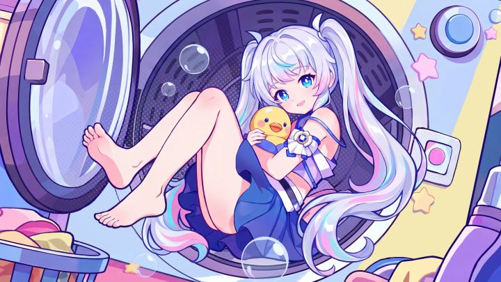 【盲盒派对】吞吞洗衣机角色展示截图