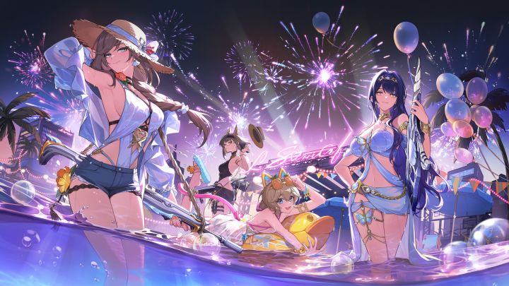 《卡拉彼丘》「真夏绮想」活动时装展示视频截图