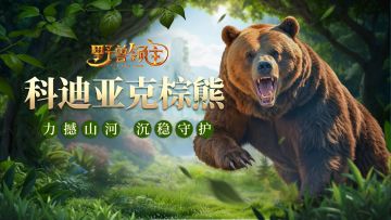 【异兽测评】杂食异兽天花板——科迪亚克棕熊！