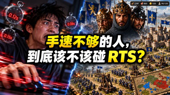 手速不够的人,到底该不该碰 RTS?截图