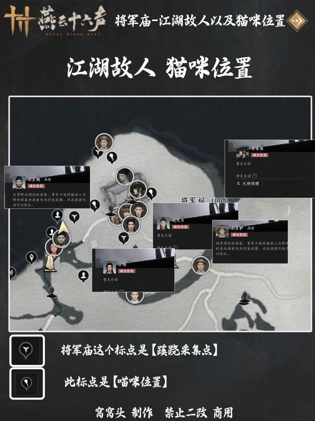 燕云十六｜将军庙有哪些江湖故人和妙妙猫？ 2