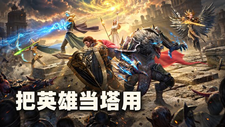 抽到的英雄,直接当塔用?截图