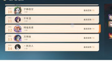 凌雪微氪玩家爬塔心得