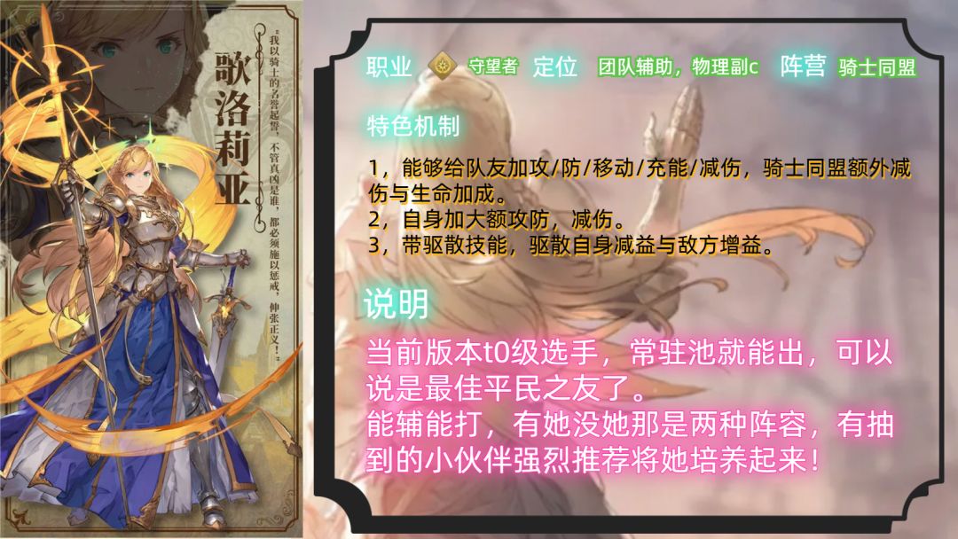 铃兰之剑—角色推荐,不知道练谁的看过来 2