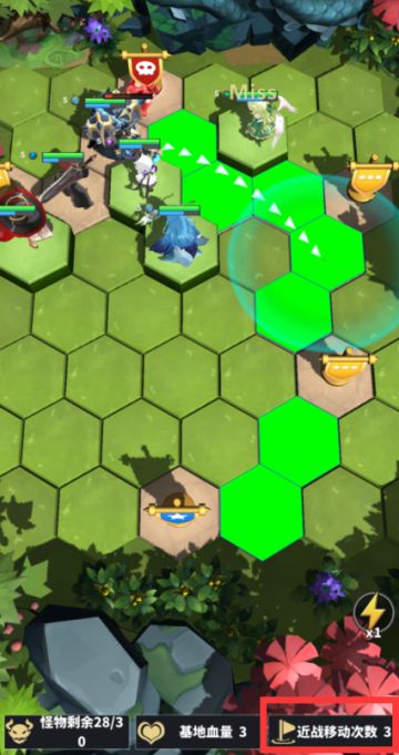 塔防玩法小技巧，战斗中近战英雄可以拖动