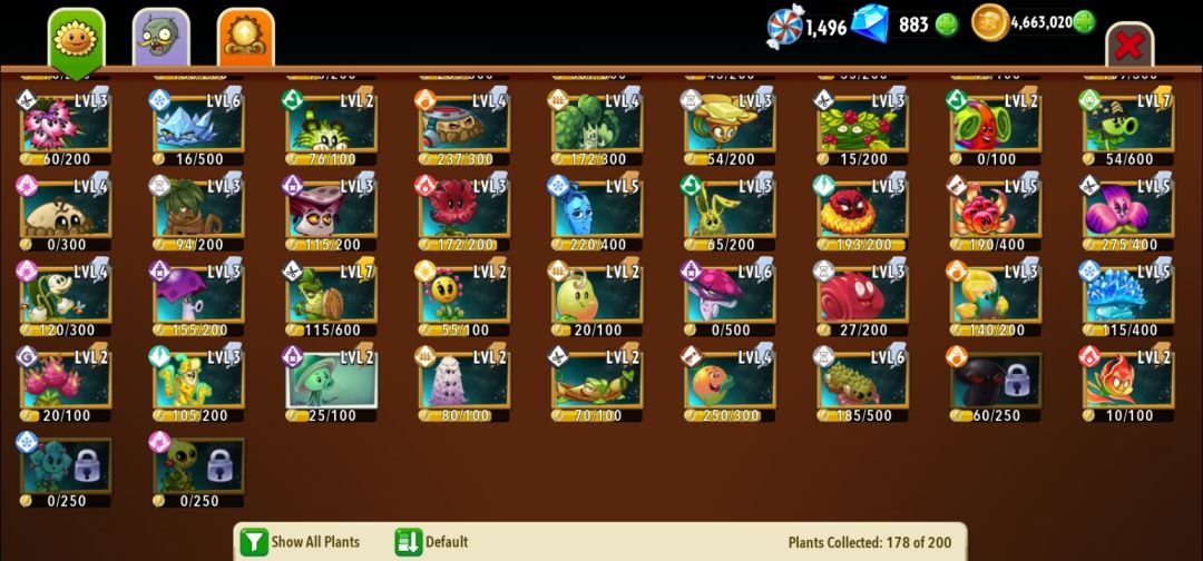 Pvz2全成就留念 3