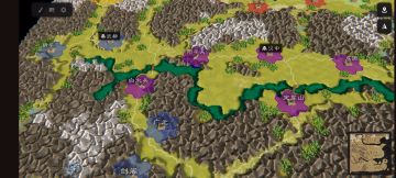 自制地图尽量按照汉末郡县地图还原