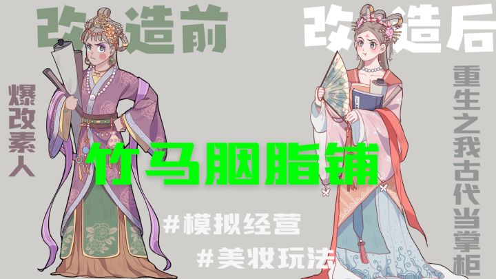 美妆题材自由定制妆容,建筑丰富且画风养眼,条漫剧情太沉浸了!截图