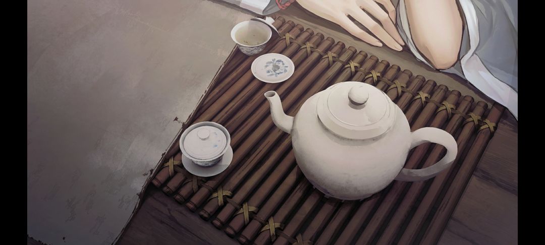 和长大的满穗在小船上品茶 1