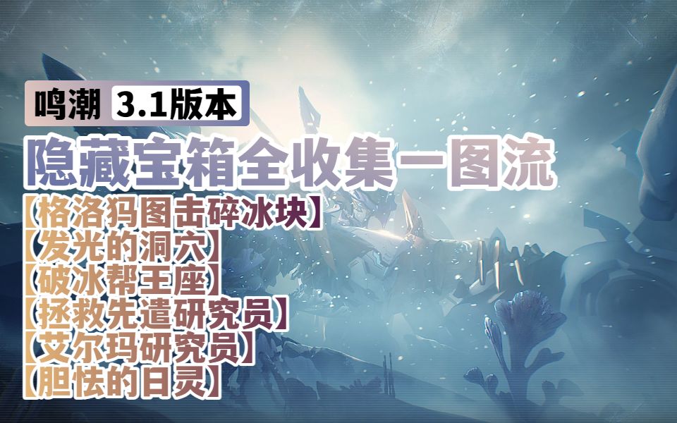 【鸣潮3.1】隐藏宝箱全收集一图流截图