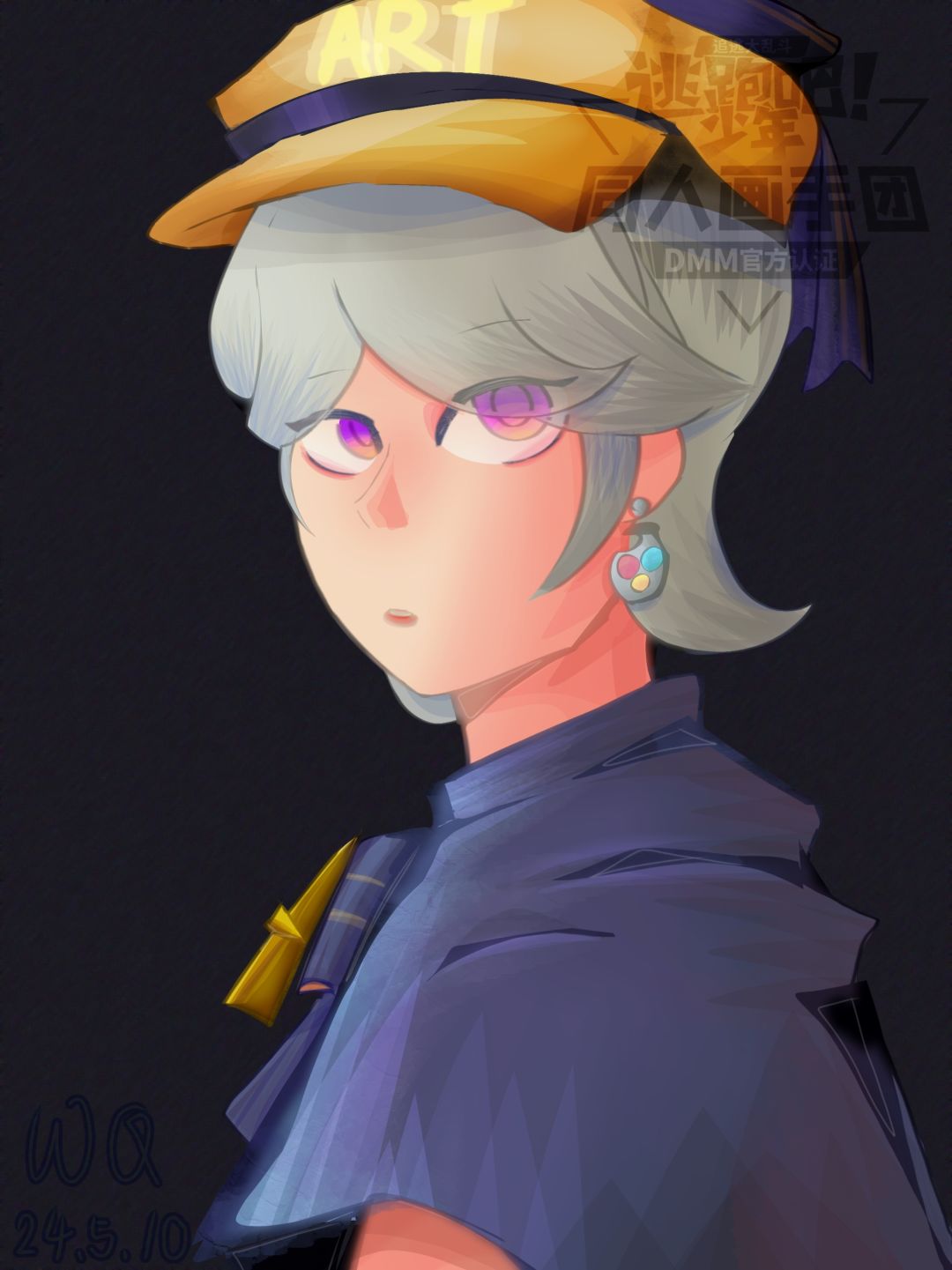 戴珍珠耳环的利芙 1