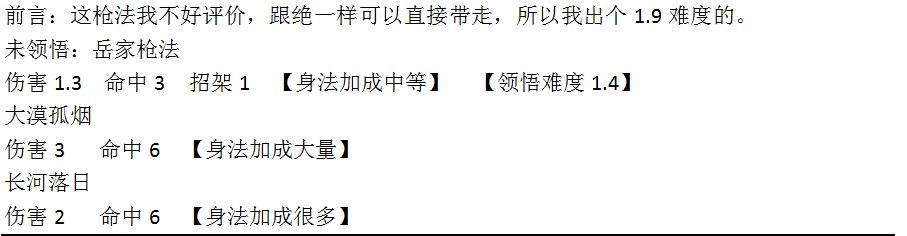 岳家枪法领悟（自创）截图