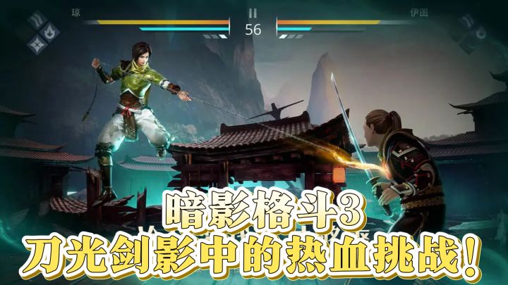暗影格斗3，刀光剑影中的热血挑战！截图