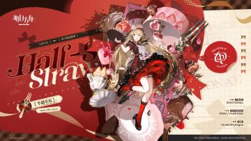 【新增服饰】
//半甜草莓 - 微风
待予花冠系列新款/半甜草莓。格蕾丝制作节日甜品时的装扮。素朴的围裙搭配大胆的红黑撞色设计，就像含蓄的表达与真诚的心意并不矛盾。
_____________
她的甜点里还留着意料之外的苦味与酸涩，但她想要传达的感情却一直是清甜的。