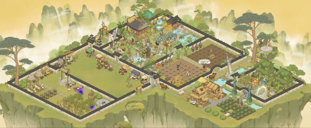 仙山小农布局版本进化史。 3