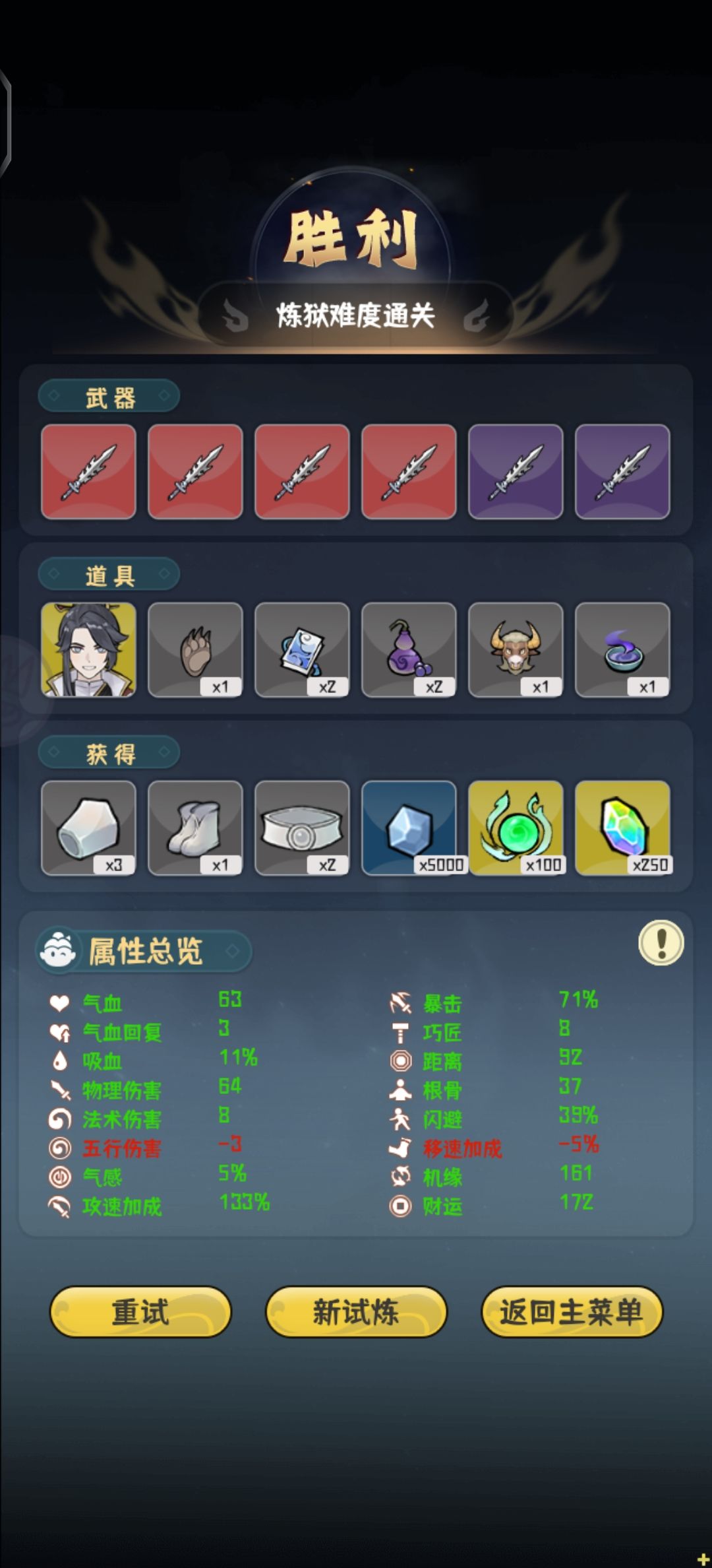 所有角色通关！ 4