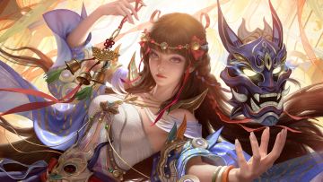 实机演示 | 傩面无声，神威暗藏。新英雄方诺2月5日正式上线！