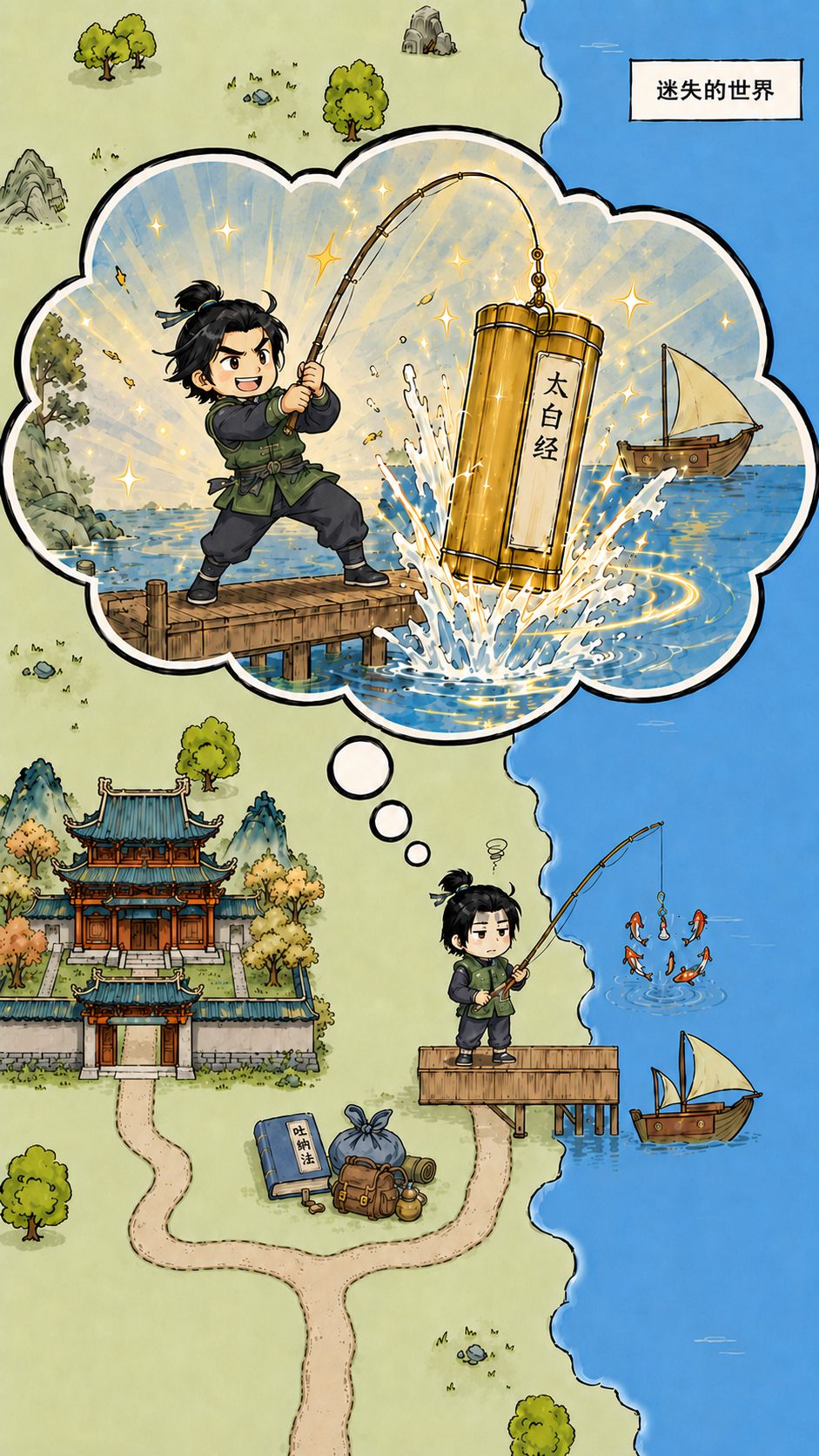 暴走小漫画:《幻想ing~》 1