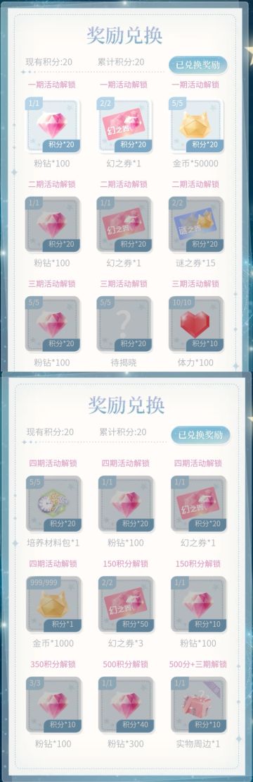 奖励很丰富的小活动