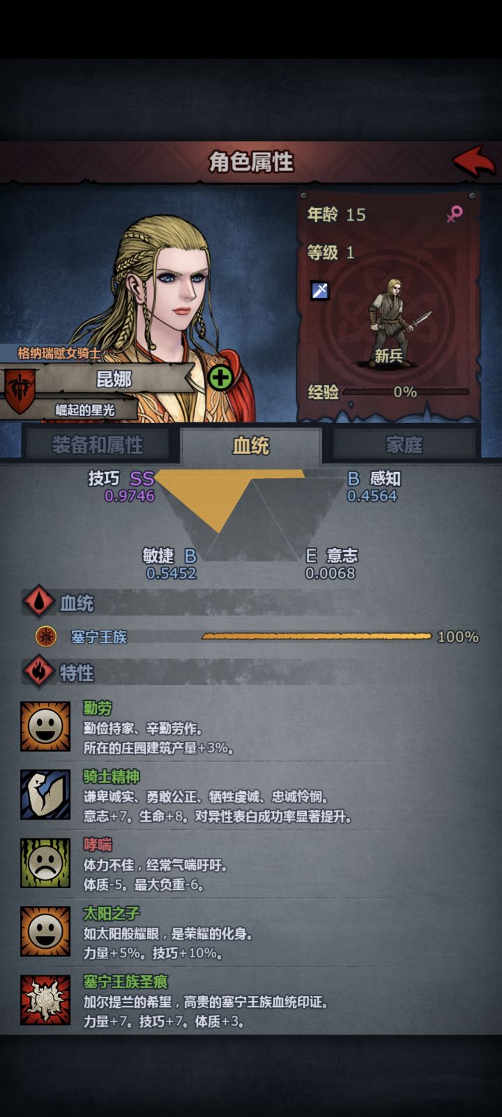 太阳之子，第三档。截图
