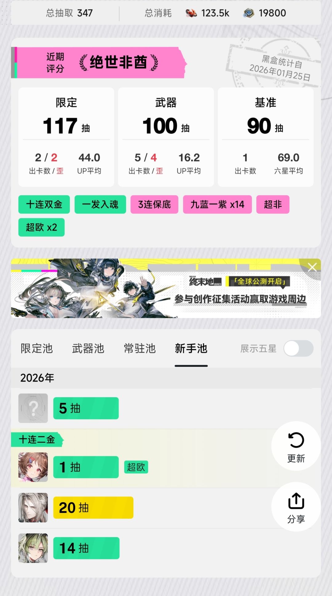 服了 3