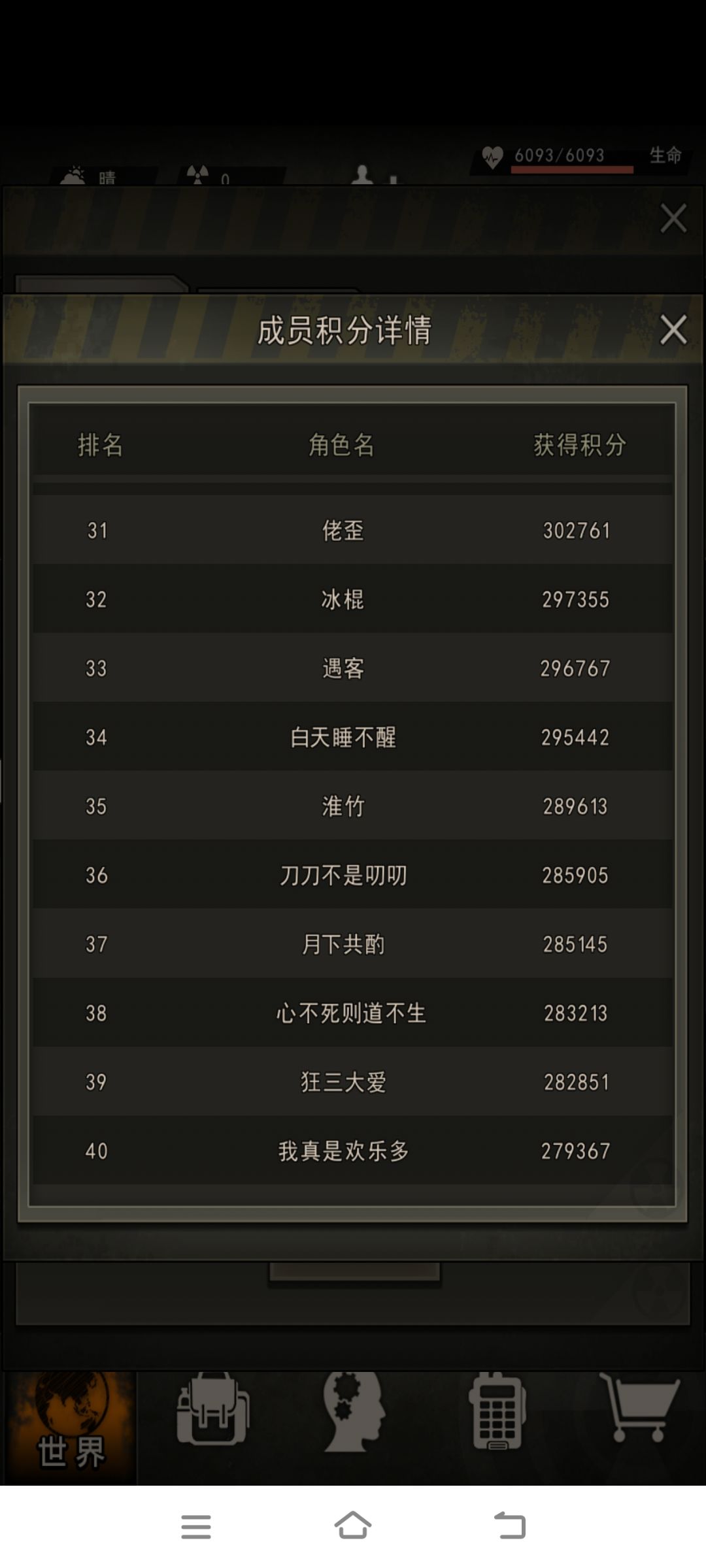 本周试炼提前结束啦! 5