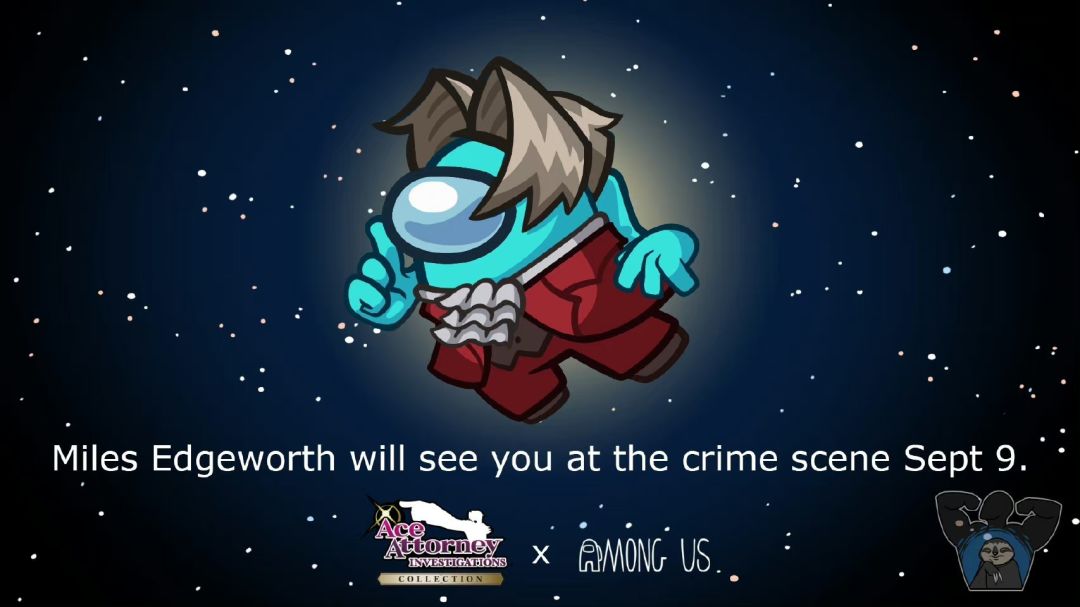 奇怪的联动❗《Among Us》×《逆转检察官》❗ 3
