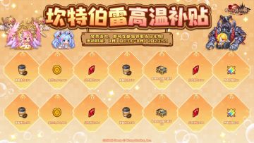 《坎公骑冠剑》坎特伯雷高温补贴来啦！