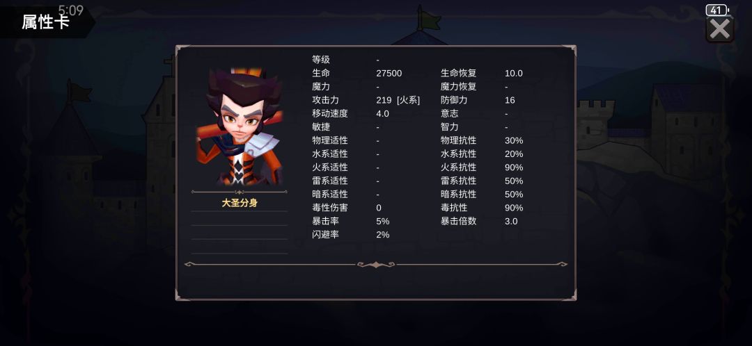 大圣分身挺可爱的,但就是有点弱 1