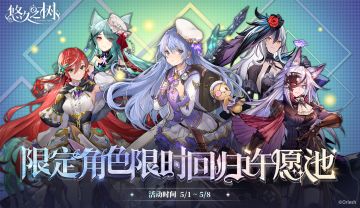 许愿池预告-【限时复刻】限定角色限时回归许愿池即将开启~！