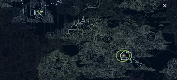 纯新人，想知道地图上那个亮着的★是什么
还有雨林的这个先祖，每次都来不及[表情_捂脸哭]那个红色的进度条，是因为她也不能被雨淋吗[表情_捂脸哭]#光遇截图