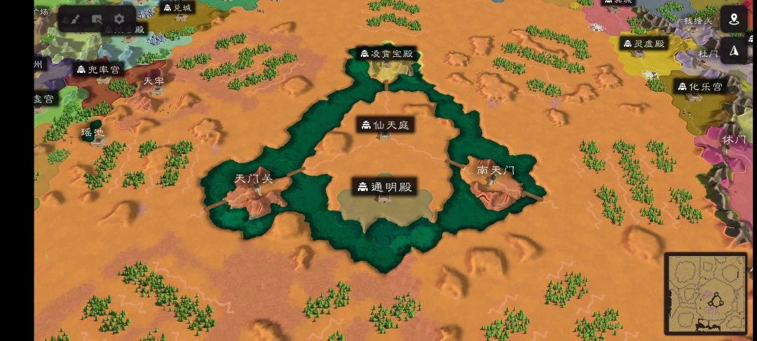 地图自建，制造中截图