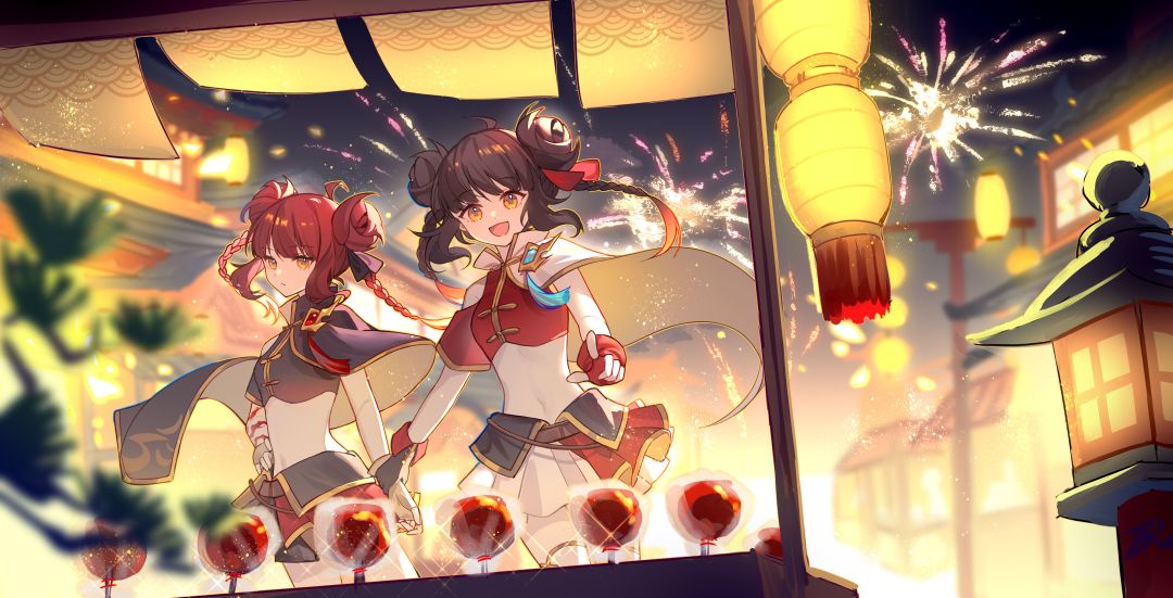 有机会一起去逛夏日祭典吧 1